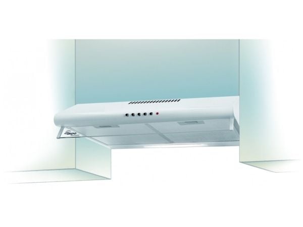 Liesituuletin kaapin alle AKPO WK-7 P 3050 BALTA (159,8 m3/h, 500mm, valkoinen)