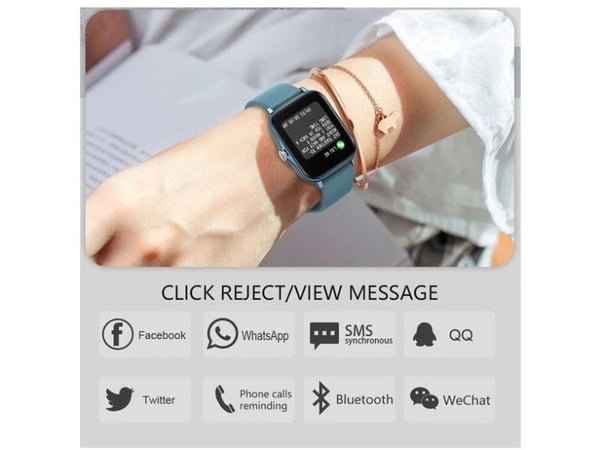 Senbono Sports Watch SMARTWATCH SPORT WATCH SENBONO LADY Y20 BLUE