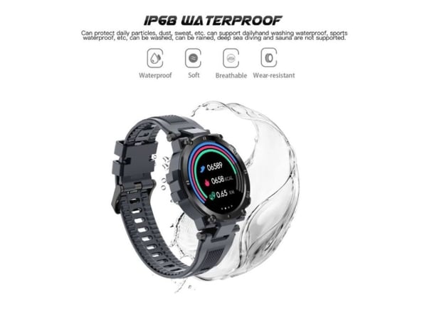 Senbono sports watch SMARTWATCH SPORTS WATCH BLACK GRAY SENBONO D13 SMART