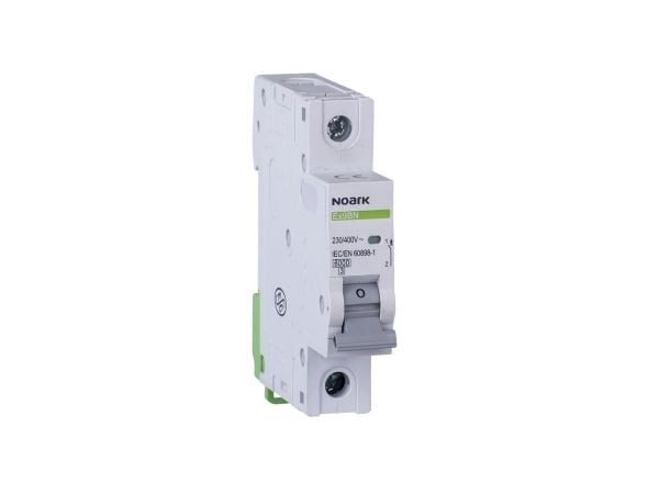 Noark overspennings-/overstrømsbryter 1P B 25A 6kA AC Ex9BN 100010