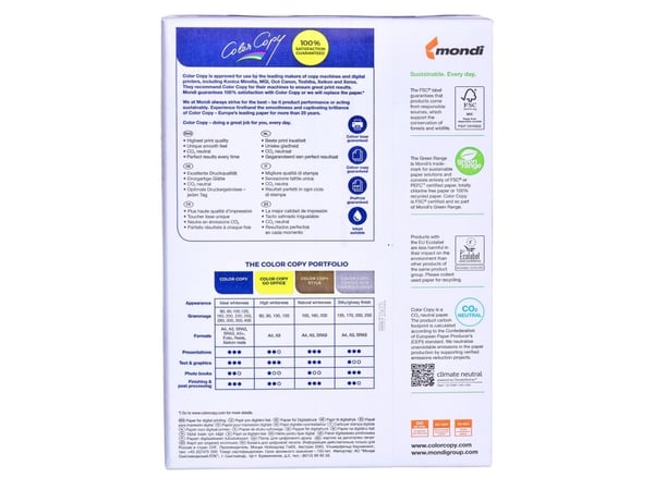 Mondi CC420, Lasertulostus, A4 (210x297 mm), 250 arkkia, 200 g/m², Valkoinen