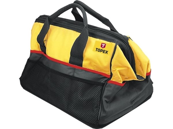 Topex verktøykasse 46x30x33 cm, 9 innvendige lommer 79R441