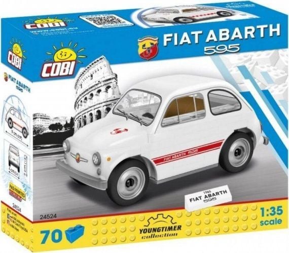 COBI 24524 Youngtimer FIAT ABARTH 595 70 brikker