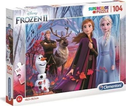Clementoni SuperColor Disney Frozen 2 - Disney Frozen 2 - pussel - 104 bitar