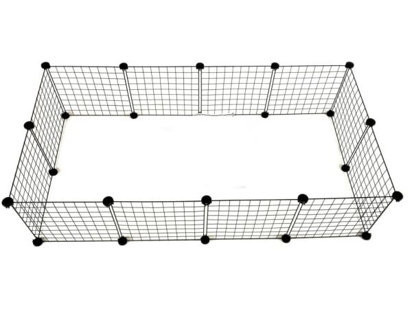 C&C rastgård inhägnad modulsats 4x2 3x3 för djur