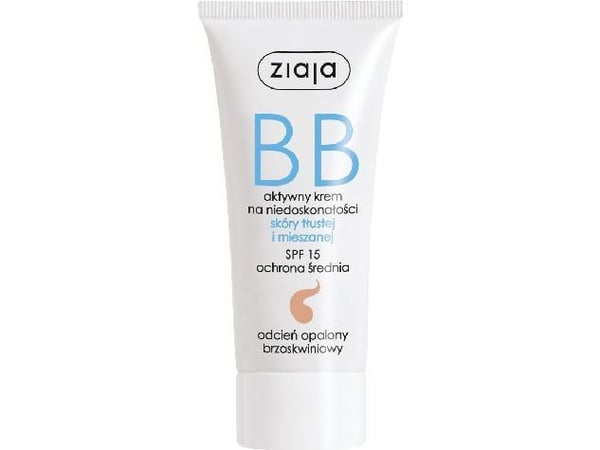 Ziaja BB Cream Oily & Combination Skin BB-kräm SPF 15 50 ml Dark