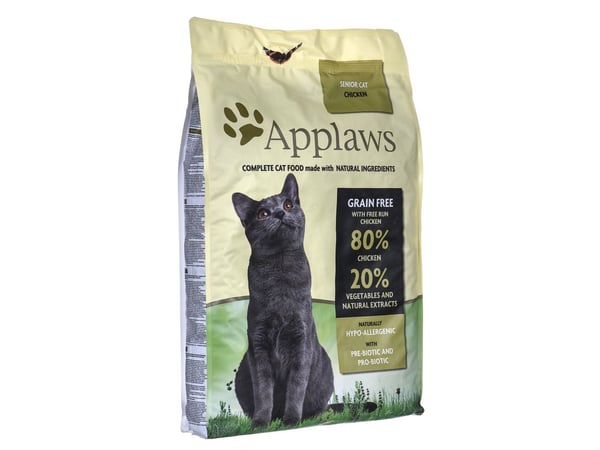 Applaws Senior med kyckling torrfoder för katt 7,5 kg