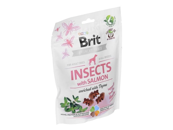 Brit BRIT CARE Dog Crunchy Cracker Insekter med laks 200 g