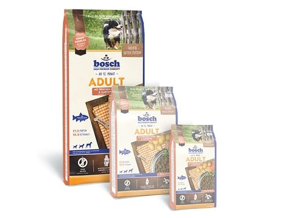 Bosch hundfoder Adult Fish & Potato 15 kg