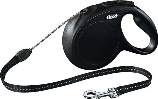 flexi New Classic snor M, 8M, 20KG, sort