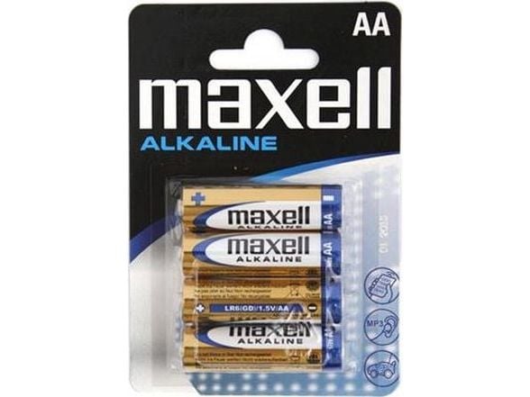 Maxell Alkaline Ace - Paristo 4 x AA-tyyppi - Alkaline