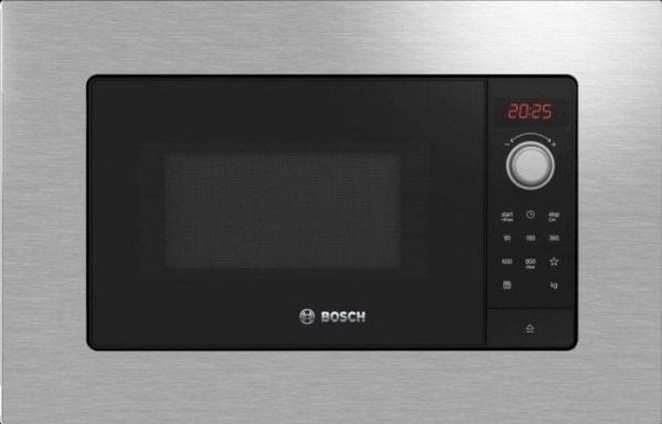Bosch Serie | 2 BFL623MS3 - Mikrovågsugn - inbyggd - 20 liter - 800 W - rostfritt stål