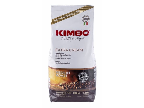 Kimbo Extra Cremeas kahvipavut 1kg
