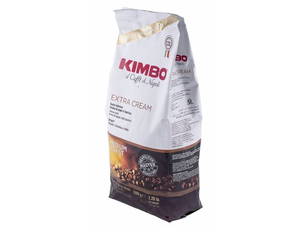 Kimbo Extra Cremeas kahvipavut 1kg