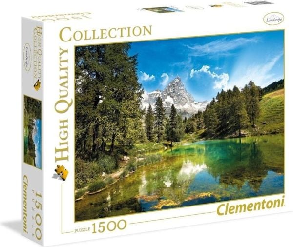 Clementoni High Quality Collection - Sininen järvi - puslespil - 1500 stykker