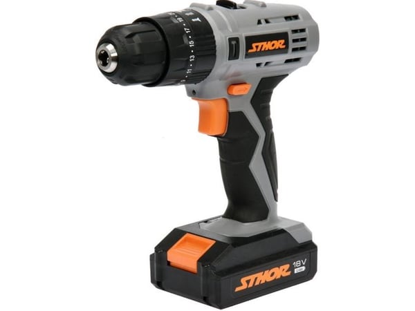 Wiertarko-wkrętarka Sthor 78974 18 V 1 x batteri 1,3 Ah