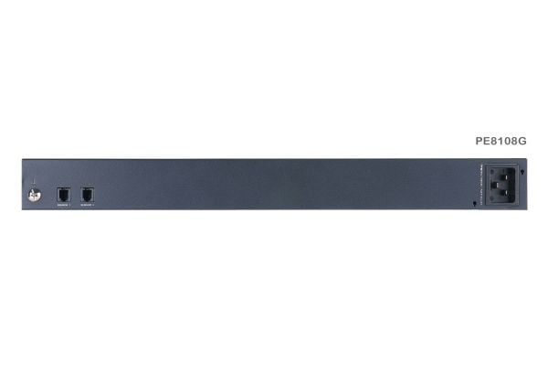 ATEN PE8108 - Kraftdistributionsenhet (kan monteras i rack) - 2.4 kW - Ethernet 10/100 - ingång: IEC 60320 C14 - utgångskontakter: 8