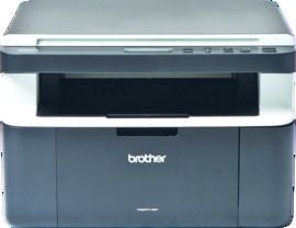 Brother DCP-1512E, laser, Svartvit utskrift, 2400 x 600 DPI, Svartvit kopiering, A4, Svart, Vit