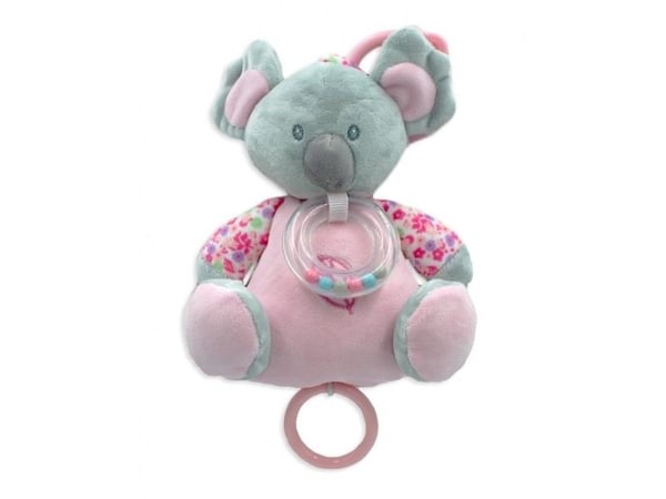 Koala musikkboks rosa 18 cm
