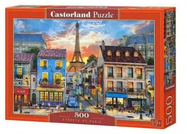 Castorland 500 stykker, Gatene i Paris