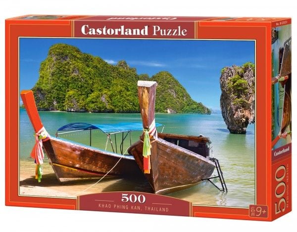 Castorland Khao Phing Kan, Thailand 500 pcs, 500 stykker, Landskap, 9 år