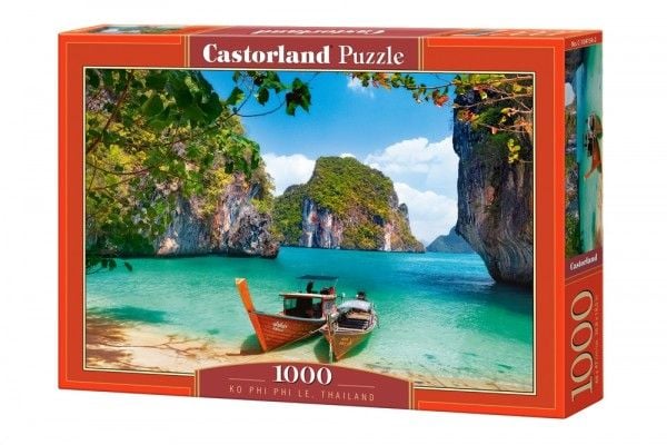Castorland Ko Phi Phi Le, Thailand 1000 pcs, 1000 stykker, Landskap, 9 år