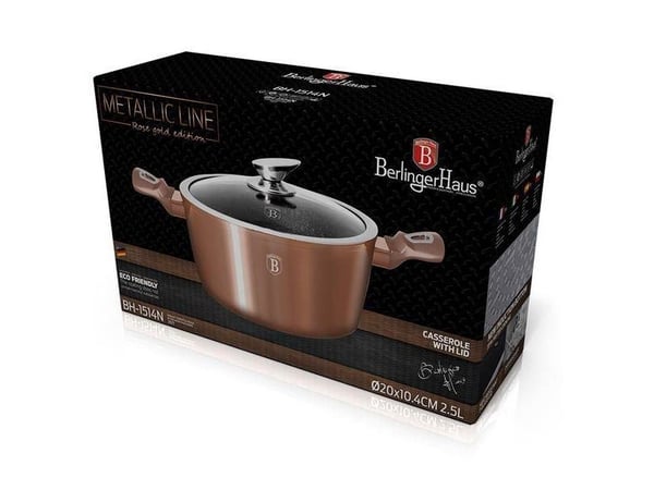 Berlinger Haus gryte metallic 24 cm (BH/1515)