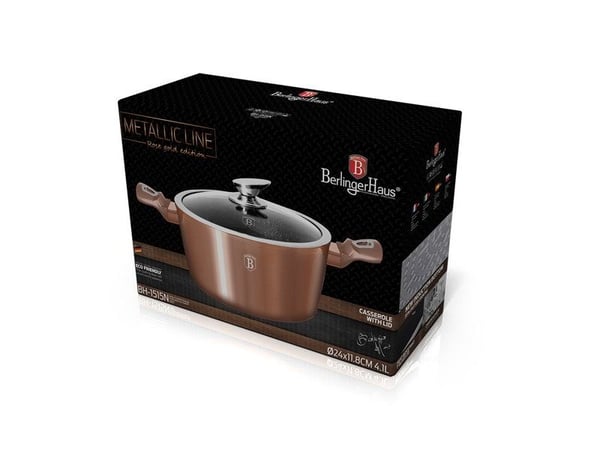 Berlinger Haus gryte metallic 24 cm (BH/1515)
