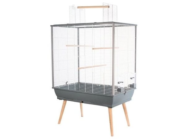Zolux Neo Jili H80 Grey, bird cage, 78x81x48cm