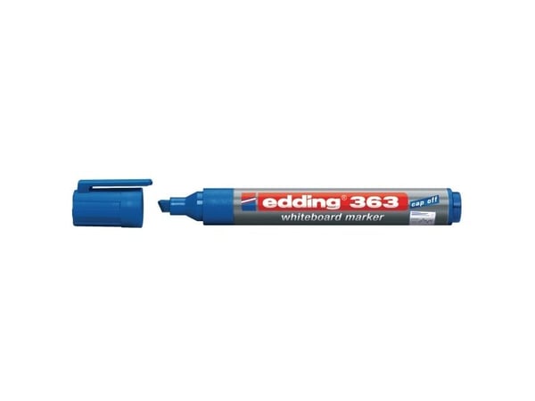edding 363 board - Markör - för whiteboard - blå - färgbläck - 1-5 mm