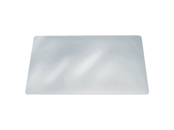 Skrivunderlag, 50 x 65 cm, icke-reflekterande klar PVC-plast