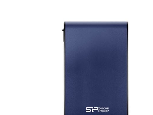 SILICON POWER Armor A80 - Harddisk - 2 TB - ekstern (bærbar) - 2.5" - USB 3.0 - blå