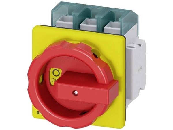 Rød, Gul 3-polet 50 mm² 125 A 1 x sluttekontakt, 1 x brydekontakt 690 V/AC Siemens 3LD28041TP53