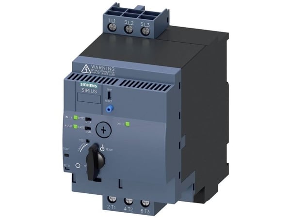 Siemens 3RA6250-1CB34 3RA62501CB34 kääntökäynnistin, moottorin teho 400 V:ssa 1,5 kW, 690 V, nimellisvirta 4 A, 170 mm, 183 mm, 228 mm, 109,5 mm, 2...