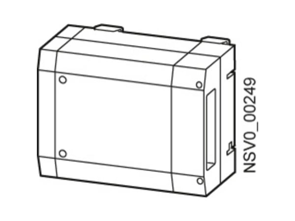 Siemens BVP:034265 tillbehör till kopplingsskåp uttagsbox ljusgrå 16 mm² 35 A 400 V/AC 1 st