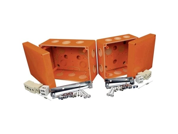 Kopos installationsdosa utanpåliggande IP66 101 x 101 x 62mm orange (KSK 100 PO)