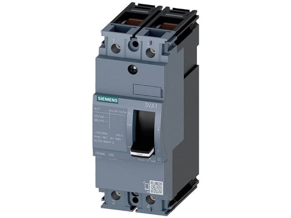 Siemens 3VA1196-4ED26 0AA0 Strömbrytare 1 st Inställningsområde (ström): 16 - 16 A Kopplingsspänning (max.): 415 V/AC (B x H x D) 50,8 x 130 x 70 mm