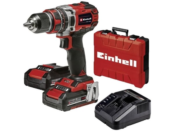 Einhell TE-CD 18/50 Li-i BL, Boremaskin med pistolgrep, Børsteløs, Sort, Rød, 1,3 cm, 1800 RPM, 1 cm