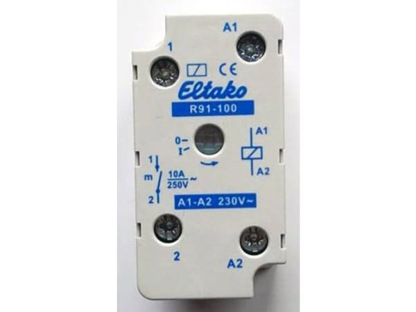 Eltako 91100430 Kosketinrele Nimellisjännite: 230 V Katkaisuvirta (max.): 8 A 1 x rajakytkin 1 kpl 1 kpl