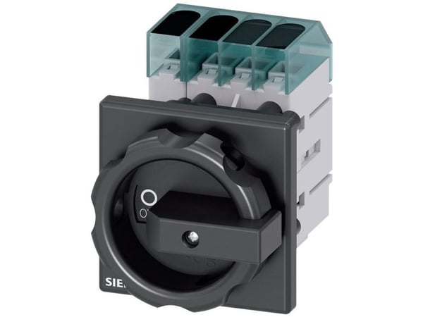 Lastanslutningskontakt svart 4-pol 16 mm² 25 A 1x brytkontakt 690 V/AC Siemens 3LD31540TL51