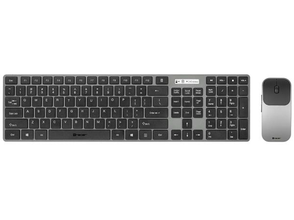 Tracer Set RF Nano - Tastatur- og mussett - trådløs - 2.4 GHz