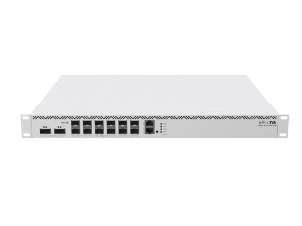 MikroTik Cloud Core Router CCR2216-1G-12XS-2XQ - Ruter 100GbE, 25GbE - rackmonterbar