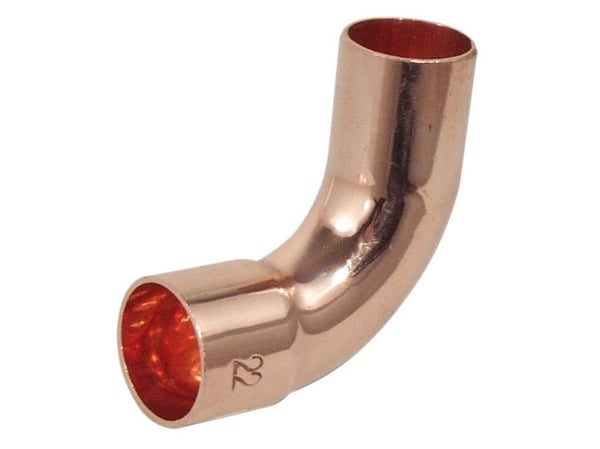 Conex Luk 90° kobber 5001A for loddede skjøter 28mm - 5001A028000000