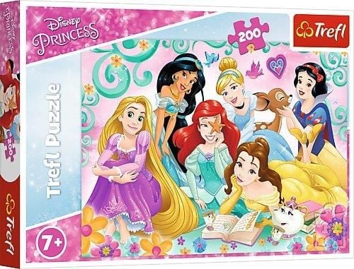 Trefl Disney: Princess Puzzle 200, 200 brikker, tegneserie, 7 år
