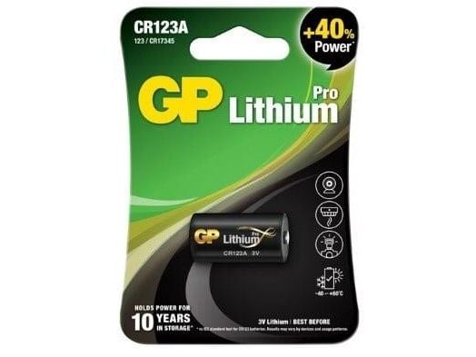 GP Photo Lithium - Batteri CR123A - Li