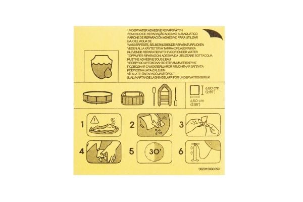 Bestway 62091, Lapp, Flerfarget, 10 stykker, 42,3 cm², 32 g, 220 mm