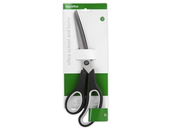 Saks Kontor 255 mm Soft Grip, sortering / tykkelse260x15x95mm 0,11kg (1stk)