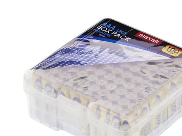 Maxell LR03 - Batteri 100 x AAA - Alkalisk