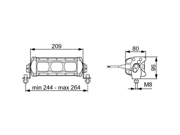 Hella 1GE 360 000-002, LED, 12 - 24 V, Tyskland