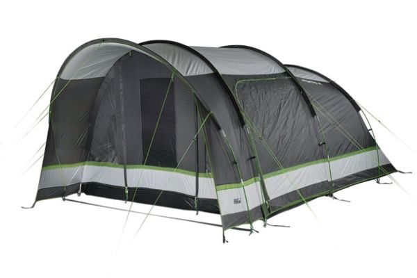 High Peak Brixen 5.0, Kuppeltelt, 5 person(er), Sort, Grønn, Grå